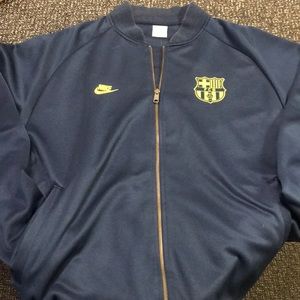 Nike FC Barcelona warmup jacket